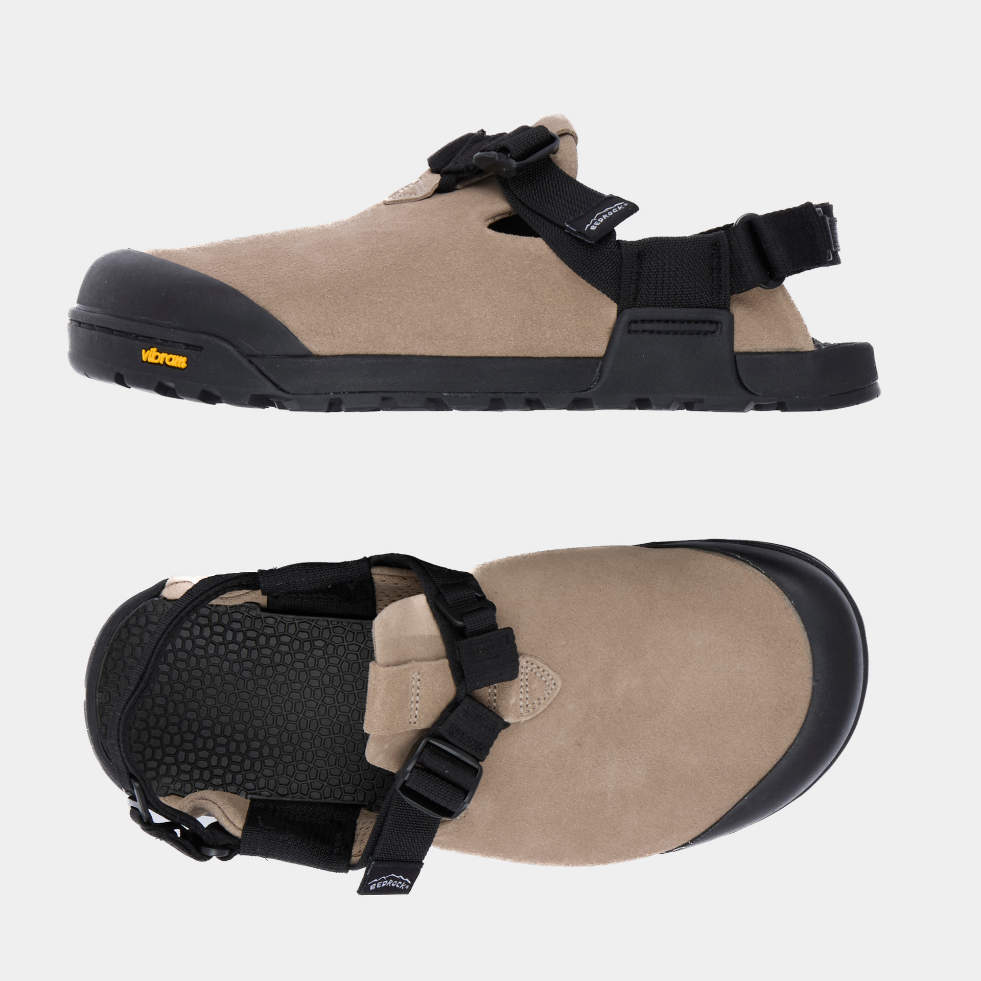 Bedrock Mountain Clogs (Birch Bark Leather Suede) - UK 4 / EUR 36.5 / US Men 5 / US Women 6